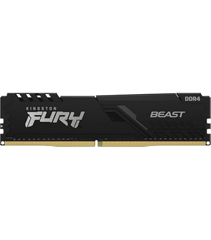 Kingston Fury 32GB 3200MHz DDR4 CL16 DIMM Fury Beast Black